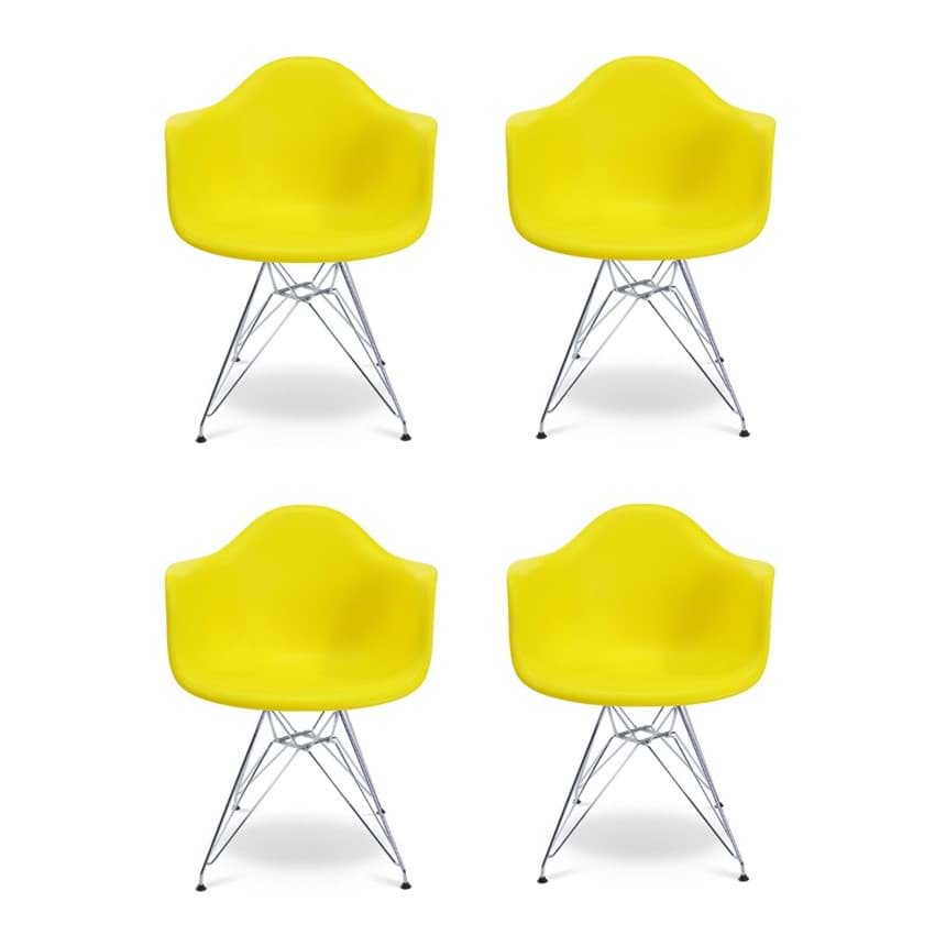Eames Sandalye  Takım - Sarı resmi